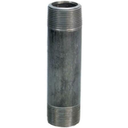 ANVIL 8700141057 1 x 3.5 in. Steel Pipe Fitting Black Nipple 255711